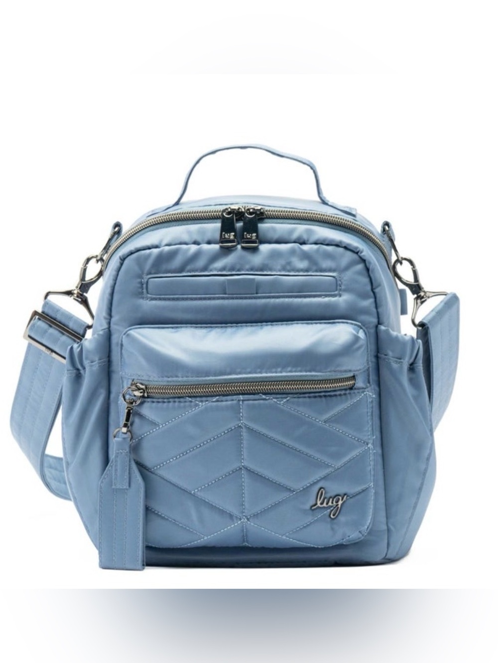 lug Alpine Crossbody Bag in Blue Moon